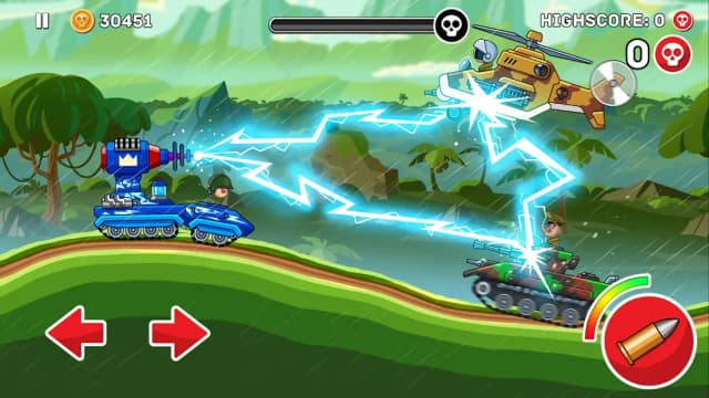 Hills of Steel screenshot 2