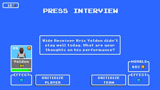 Retro Bowl screenshot 4