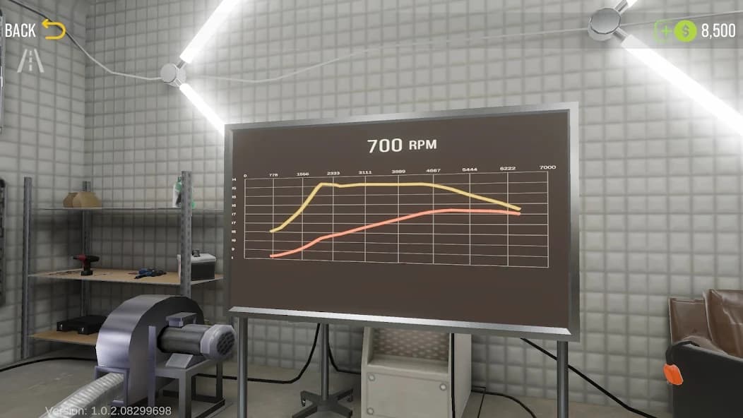 Laboratory in Car Parking Multiplayer 2.