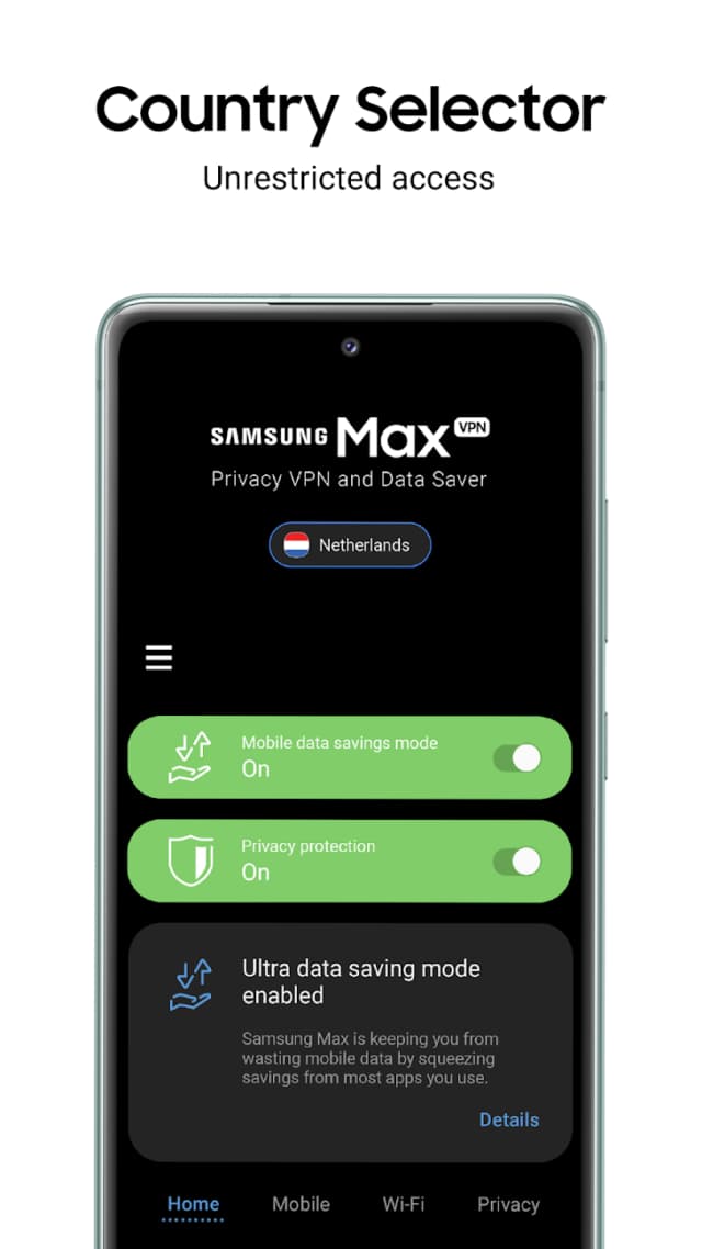 Samsung Max VPN screenshot 3