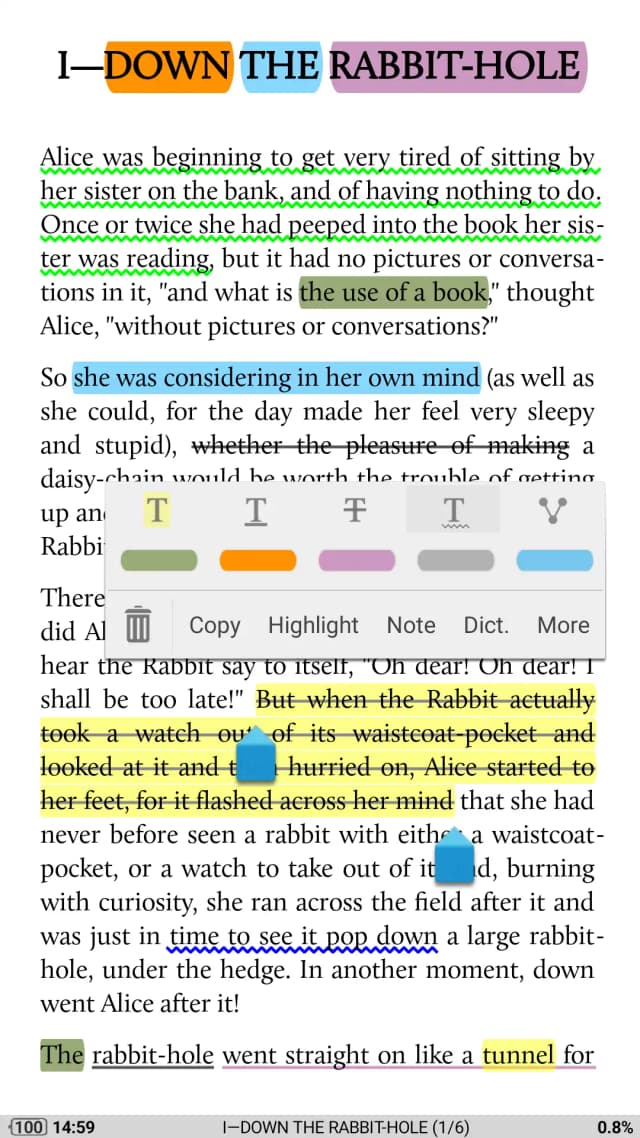 Moon+ Reader Pro screenshot 2