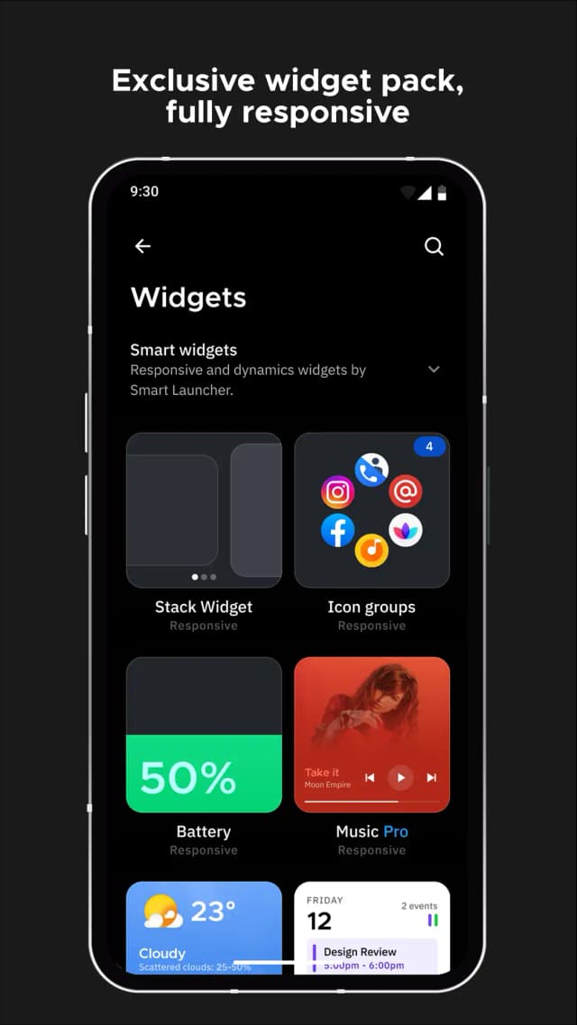 Smart Launcher 6 screenshot 3