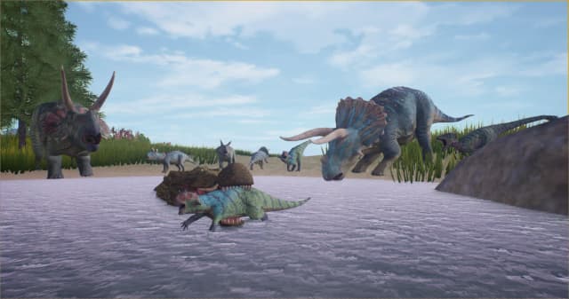 The Cursed Dinosaur Isle: Game screenshot 2