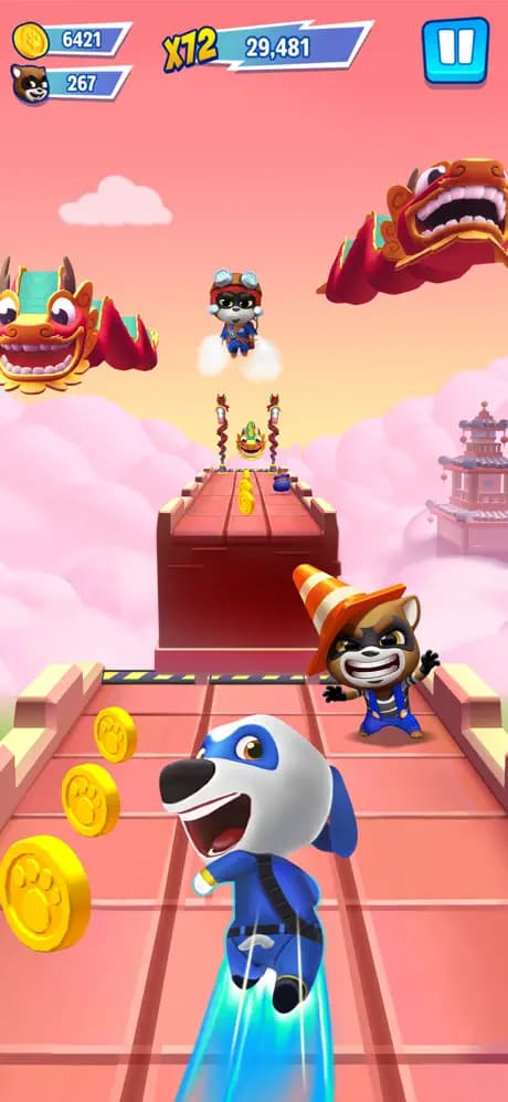 Talking Tom Hero Dash screenshot 5