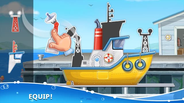 Build an Island. Kids Games for Boys. Build House screenshot 1