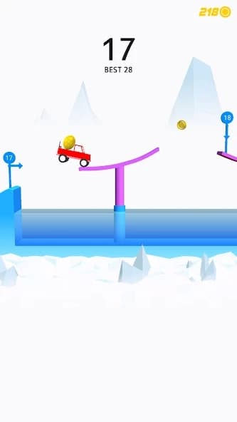 Risky Road (MOD, unlimited coins) 2.0 screenshot 3
