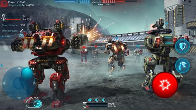 Robot Warfare: Mech battle screenshot 5