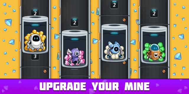 Idle Space Miner - Idle Cash Mine Simulator screenshot 1