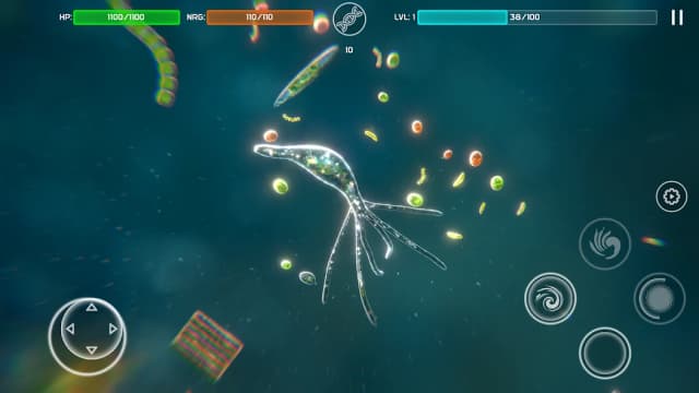 Bionix - Spore & Bacteria Evolution Simulator 3D screenshot 2