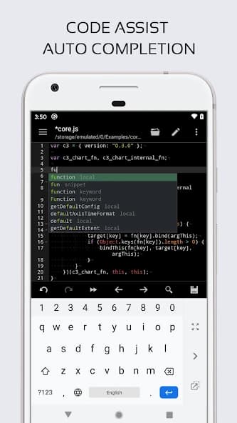 Code Editor APK screenshot 2