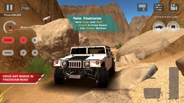OffRoad Drive Desert screenshot 1