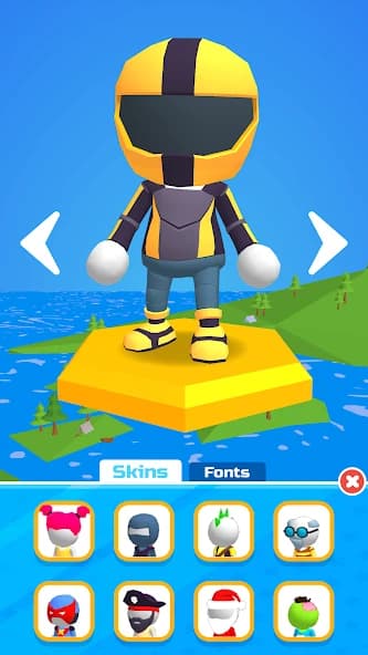 Do Not Fall .io APK screenshot 1