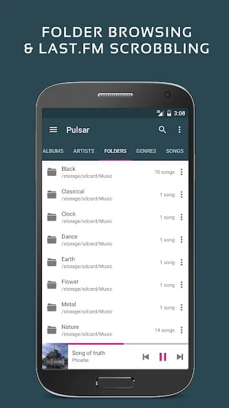 Pulsar Music Player Pro APK screenshot 5