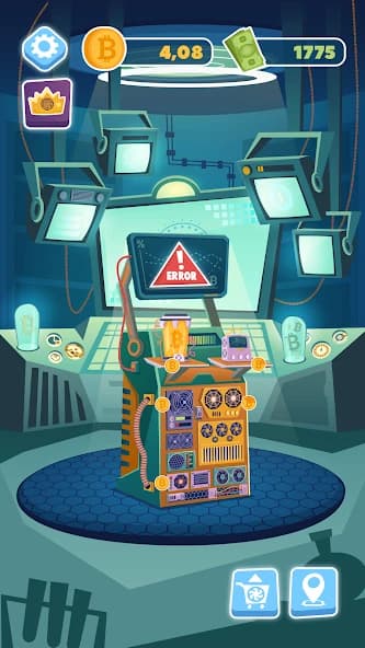 Bitcoin mining simulator screenshot 4