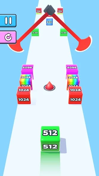 Jelly Run 2048 APK screenshot 5