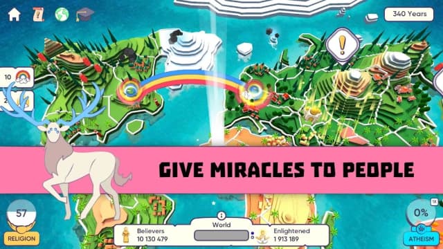 God Simulator. Sandbox strategy game Religion Inc. screenshot 3