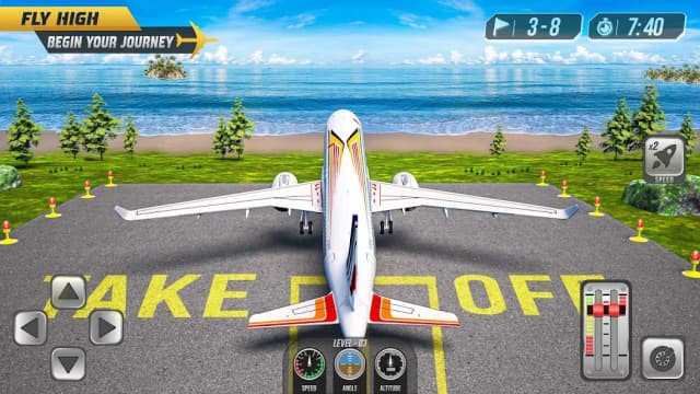 Airplane Real Flight Simulator 2019: Pro Pilot 3D screenshot 3