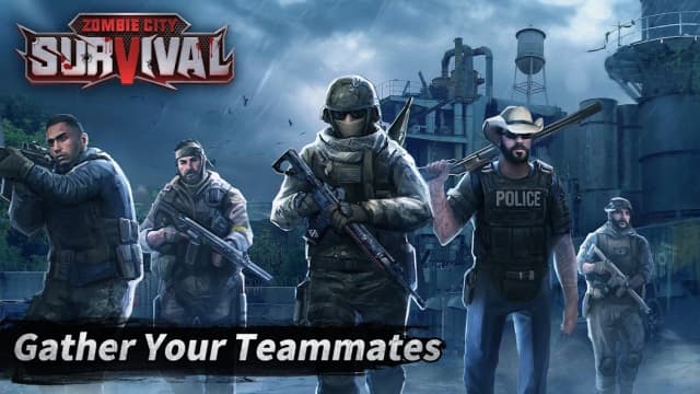 Zombie City : Dead Zombie Survival Shooting Games screenshot 1