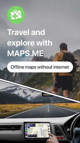 Maps.me - Offline maps screenshot 1