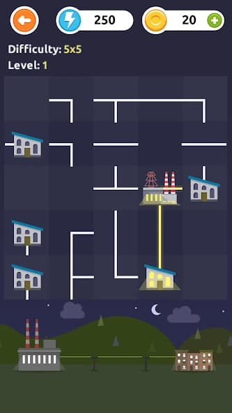Powerline - Logic Puzzles screenshot 1