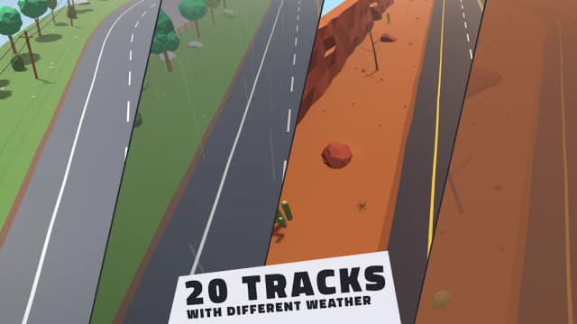 Polygon Drift: Traffic Racing APK screenshot 3