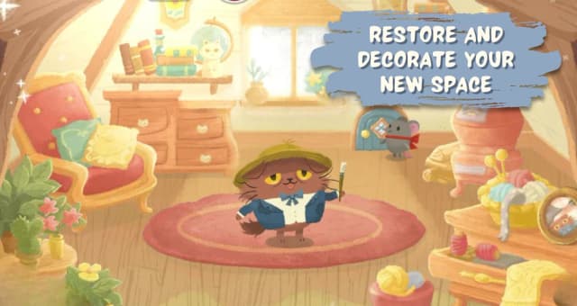 Cats Atelier - Days of van Meowogh: A Meow Match 3 screenshot 3