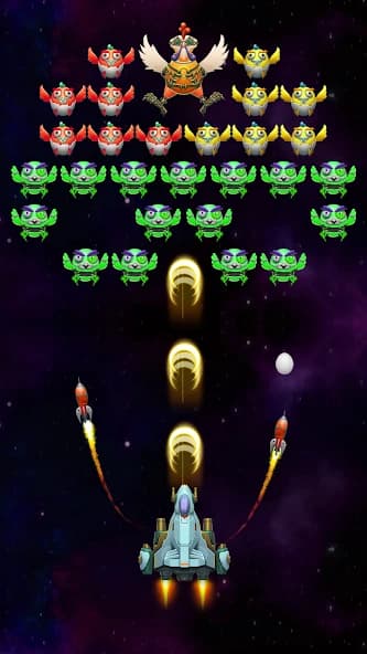 Galaxy Attack: Chicken Shooter screenshot 4