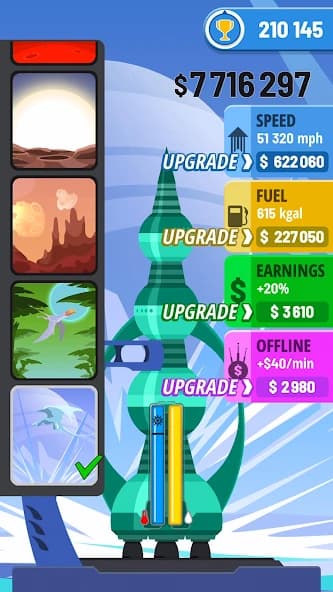 Rocket Sky! screenshot 1