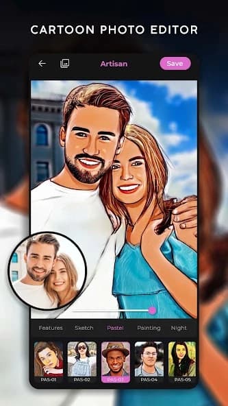 Artisan: Cartoon Photo Editor & Art Photo Filters APK screenshot 1