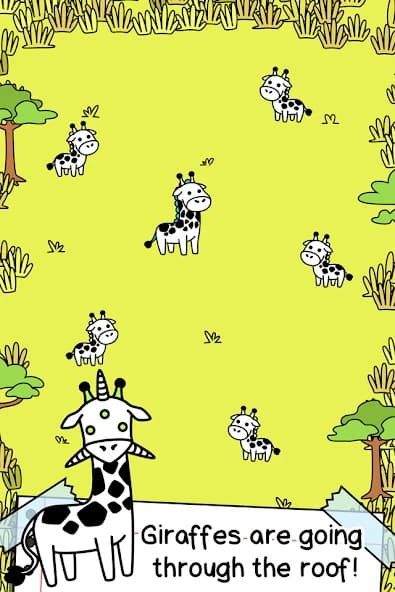 Giraffe Evolution - Clicker screenshot 2