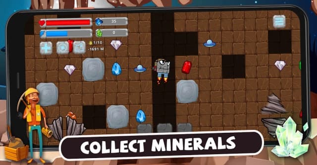 Digger Machine-find minerals screenshot 1