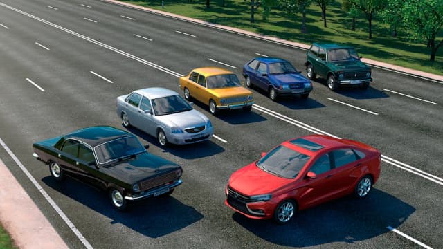 Driving Zone: Russia screenshot 1