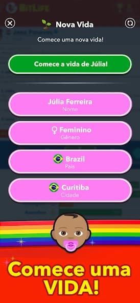BitLife BR – Simulação de vida APK screenshot 1
