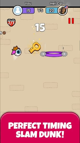 Flappy Dunk screenshot 2
