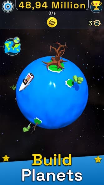 Planet Evolution: Idle Clicker APK screenshot 1