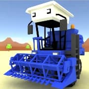 Blocky Farm Racing & Simulator - free driving game icon