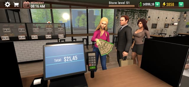 Coffee Shop Simulator 3D Cafe APK screenshot 2