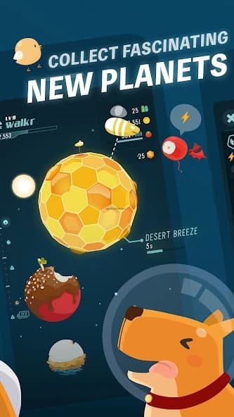 Walkr: Fitness Space Adventure screenshot 2