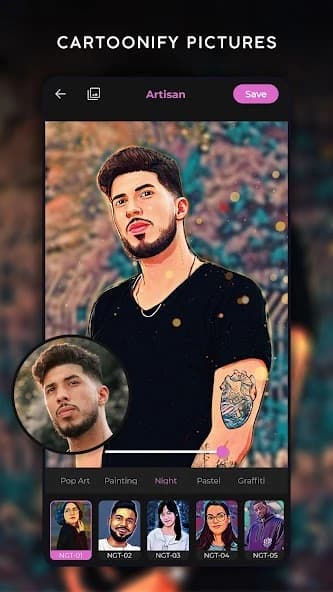 Artisan: Cartoon Photo Editor & Art Photo Filters APK screenshot 3