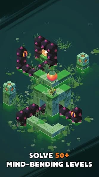 FROGBLOCK: Puzzle Adventure! APK screenshot 1