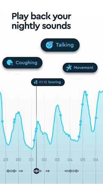 Sleep Cycle: Sleep analysis & Smart alarm clock APK screenshot 3