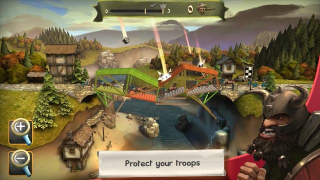 Bridge Constructor Medieval APK screenshot 3
