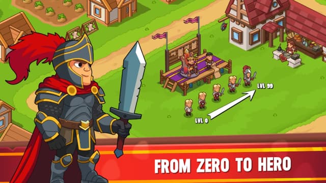 Legendary Hero Forge: Idle RPG APK screenshot 3