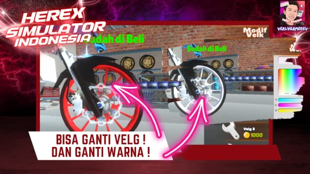 Herex Simulator Indonesia (MOD, Unlimited Coins) 1.0.52 screenshot 3