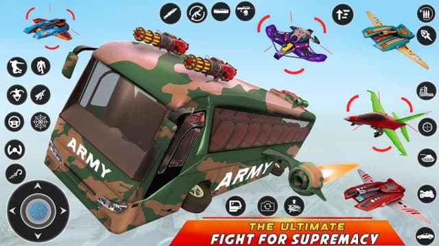 Army Bus Robot Car Game – Transforming robot games screenshot 5