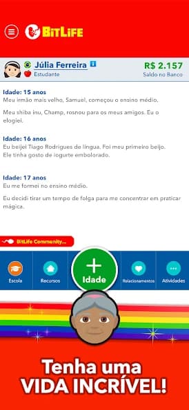 BitLife BR – Simulação de vida APK screenshot 4