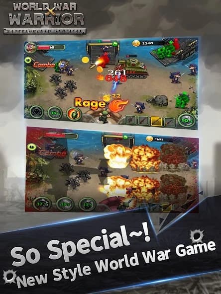 World War Warrior - Battleground Survival screenshot 5