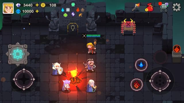 Elemental Dungeon: Roguelike APK screenshot 1