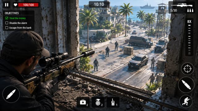 Sniper 3D Assassin Fury: FPS Offline games 2021 screenshot 4