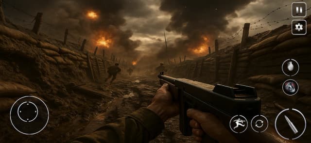 Call Of Courage : WW2 FPS Action Game screenshot 2